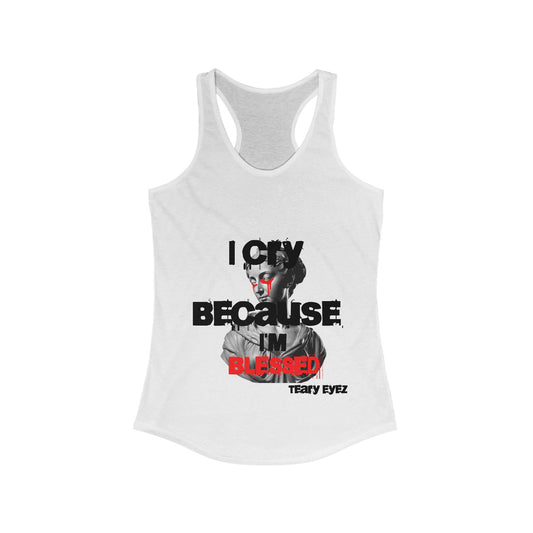 Women's Ideal Racerback Blessed Tank