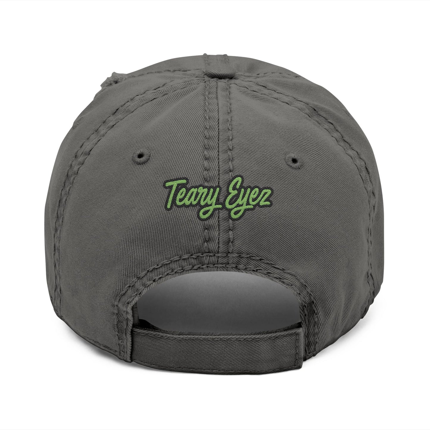 Distressed Dad Hat with Embroidery, Casual Men's Hat, Trendy Father's Day Gift, Summer Accessory, Adjustable Cap, Comfortable Headwear