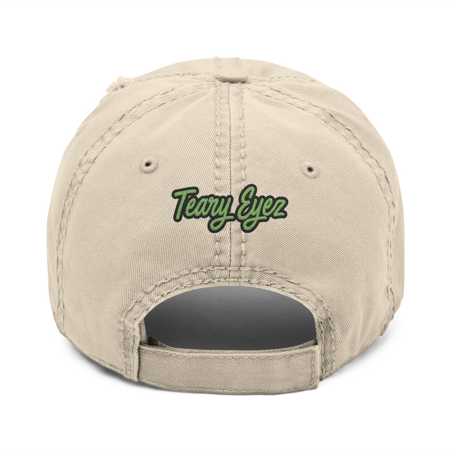 Distressed Dad Hat with Embroidery, Casual Men's Hat, Trendy Father's Day Gift, Summer Accessory, Adjustable Cap, Comfortable Headwear
