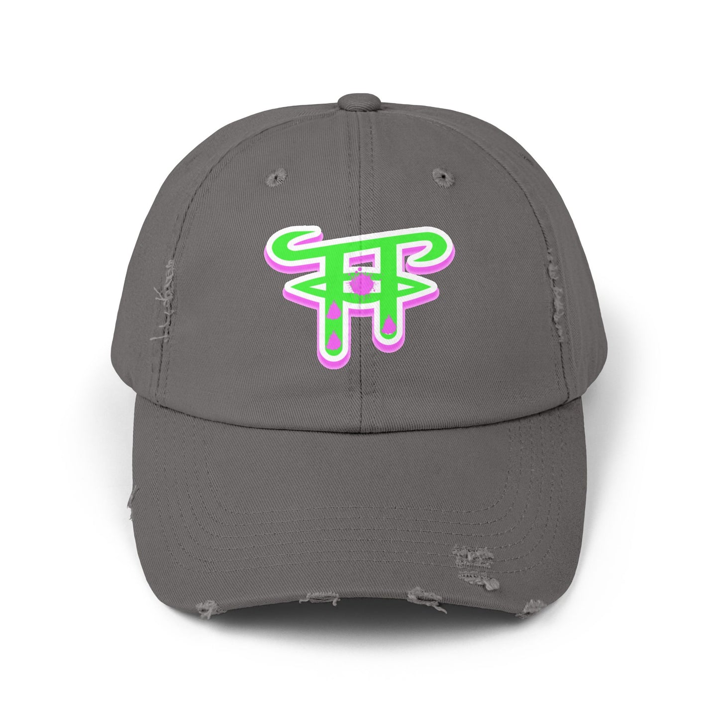 Unisex Distressed Cap with Funky Logo, Casual Hat for Everyday Wear, Perfect for Summer Outings, Gives a Trendy Vibe, Ideal Gift for [...]