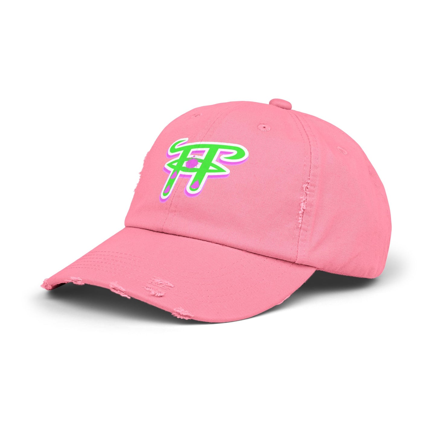 Unisex Distressed Cap with Funky Logo, Casual Hat for Everyday Wear, Perfect for Summer Outings, Gives a Trendy Vibe, Ideal Gift for [...]