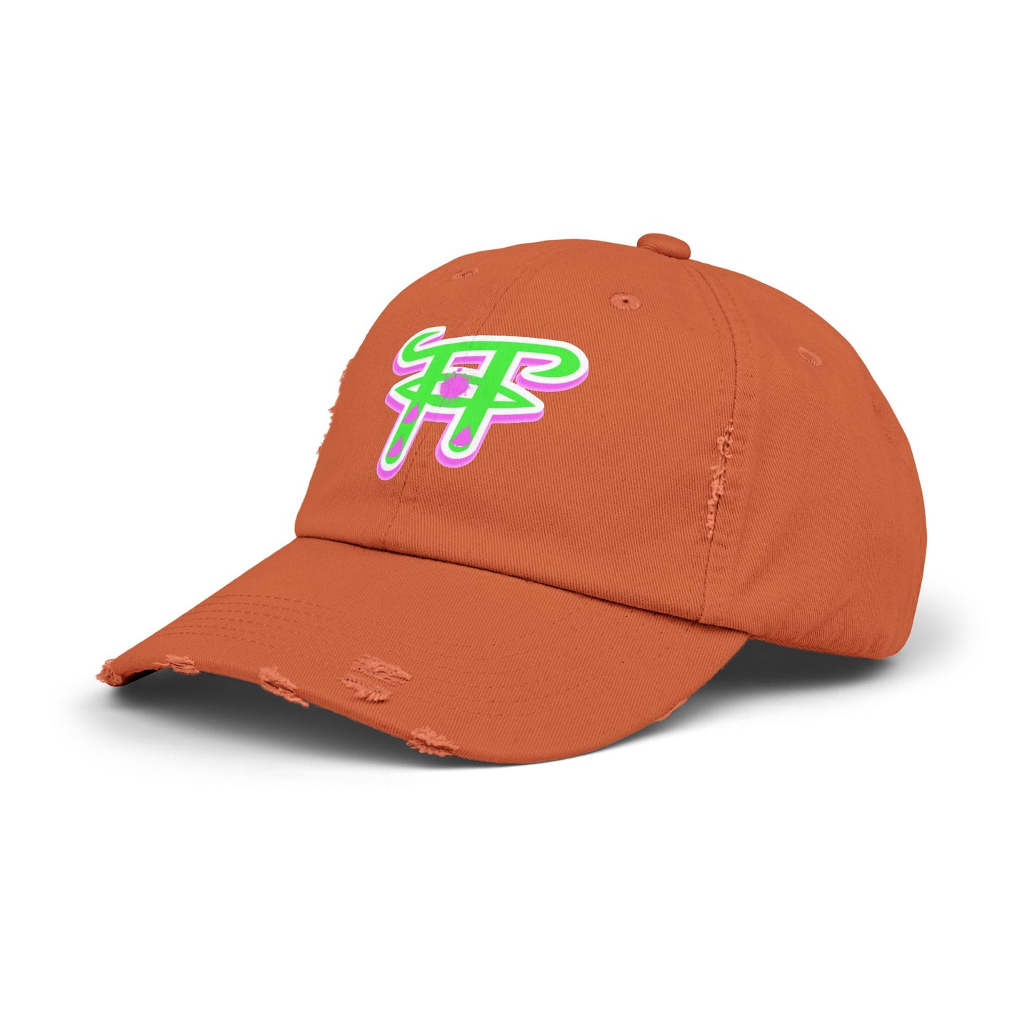 Unisex Distressed Cap with Funky Logo, Casual Hat for Everyday Wear, Perfect for Summer Outings, Gives a Trendy Vibe, Ideal Gift for [...]