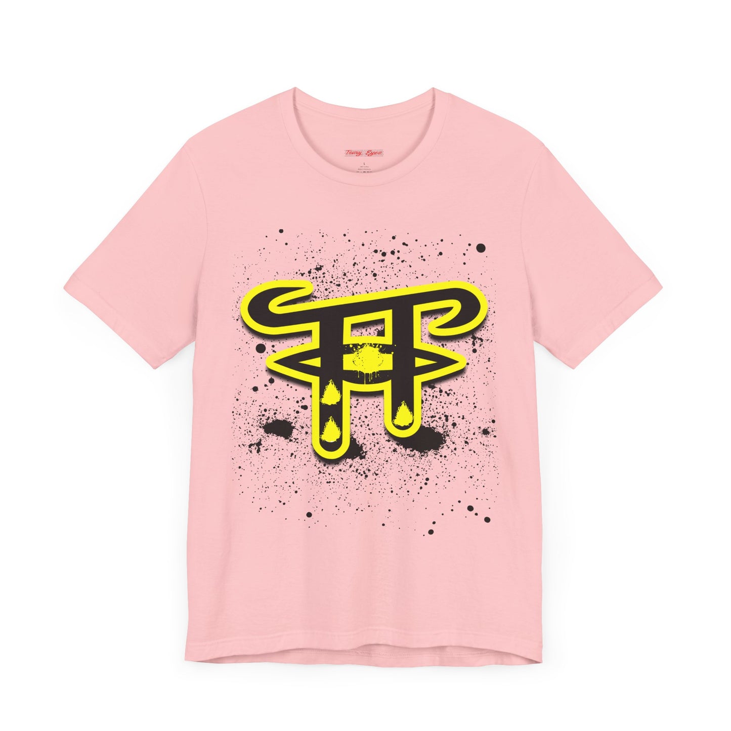 Unisex Graphic Tee with Unique Splash Design, Casual Wear, Streetwear Style, Gift for Art Lovers, Everyday Basics, Trendy Apparel