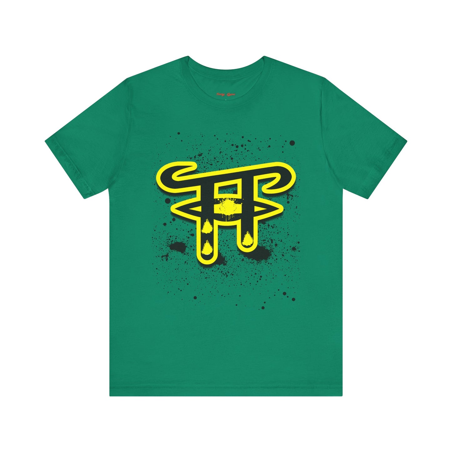 Unisex Graphic Tee with Unique Splash Design, Casual Wear, Streetwear Style, Gift for Art Lovers, Everyday Basics, Trendy Apparel